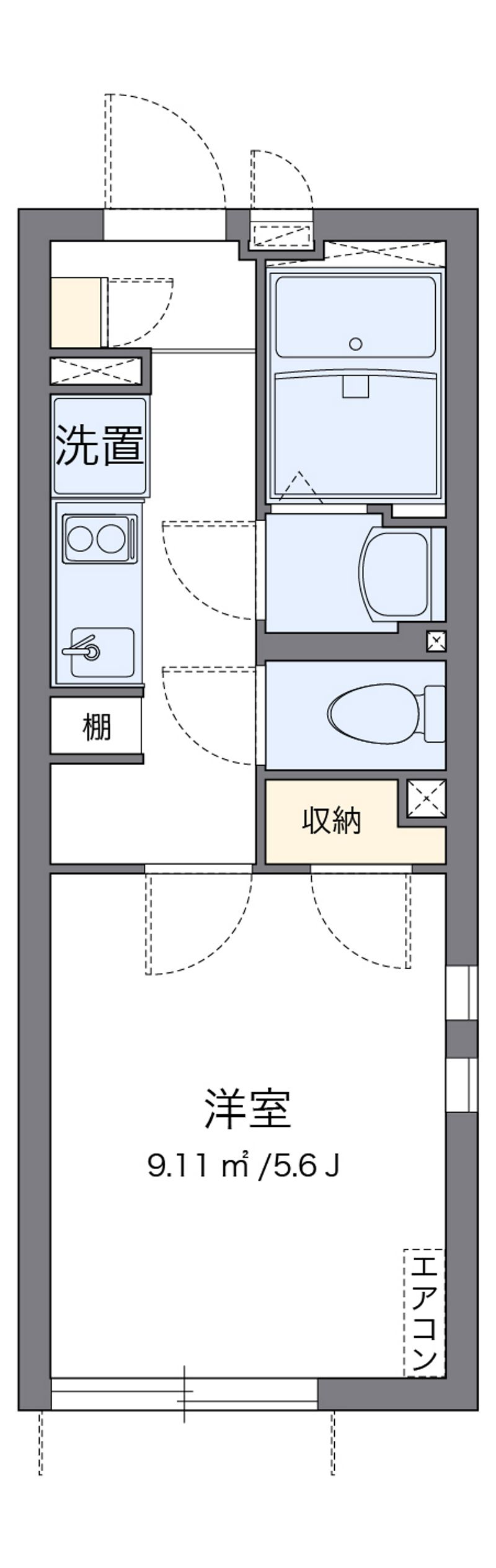 CLEINO Polaris II Sơ đồ nhà