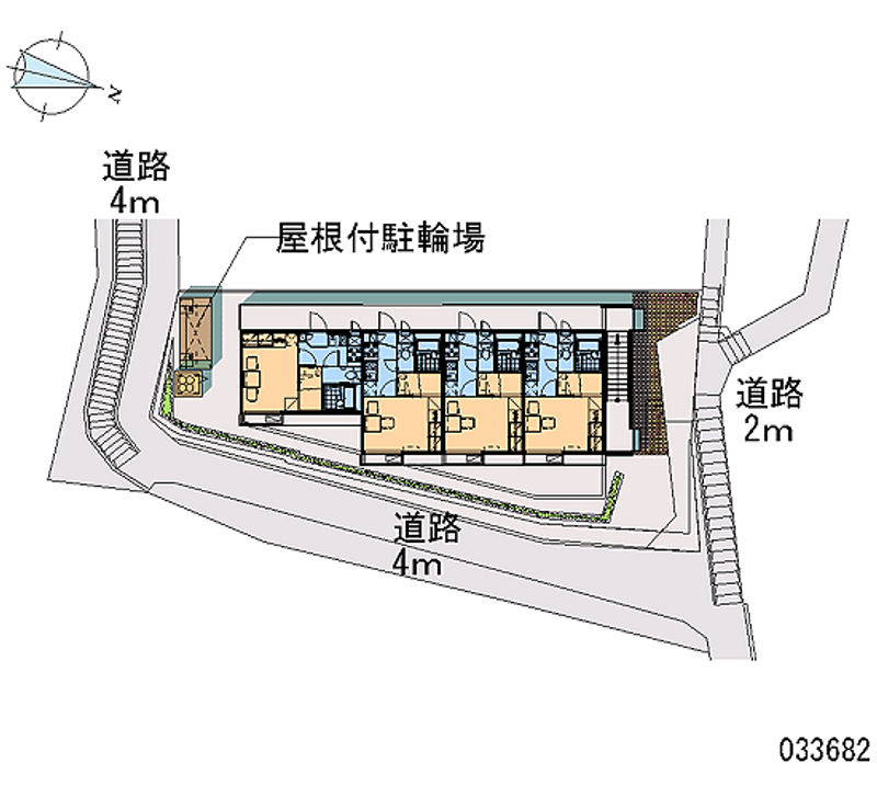レオパレス浦賀 区画図