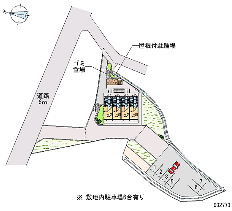 レオパレスルピナス　川上 月極駐車場