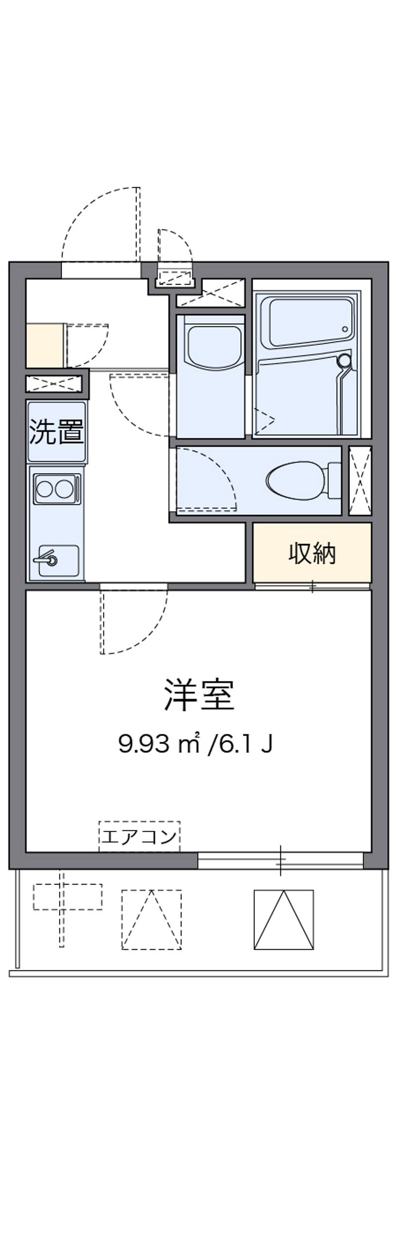 LEONEXT Register Hongo Floor plan