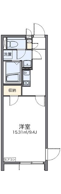 レオネクスト南青山 間取り図