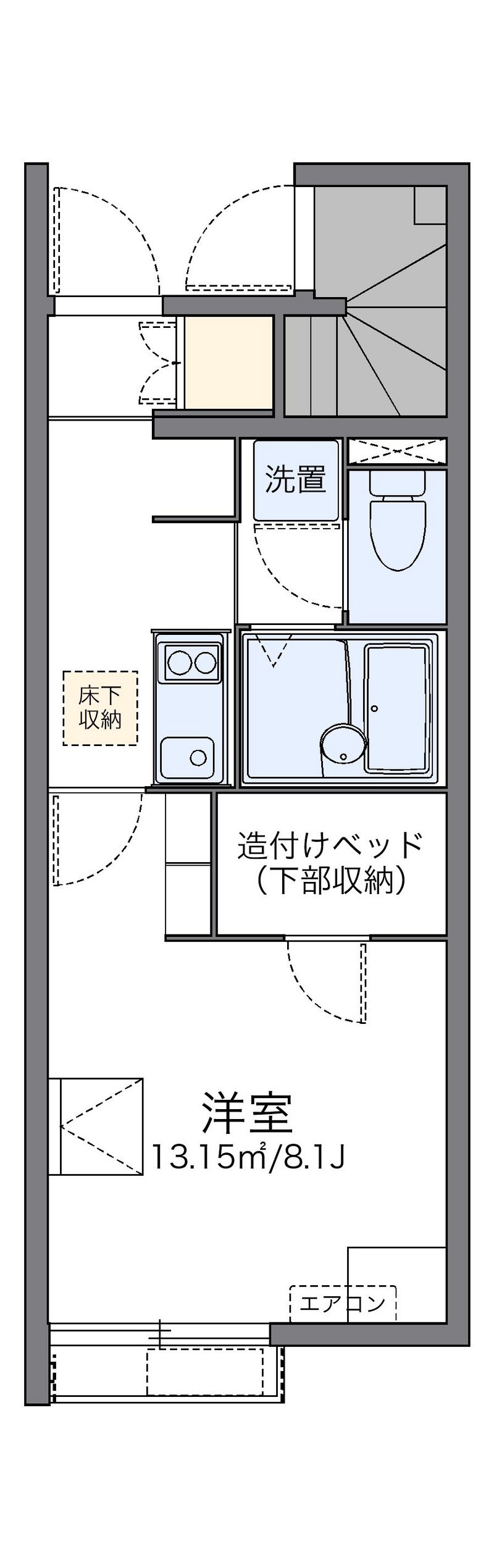 レオネクストヴェルテラス 間取図