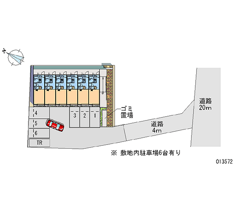 13572月租停車場