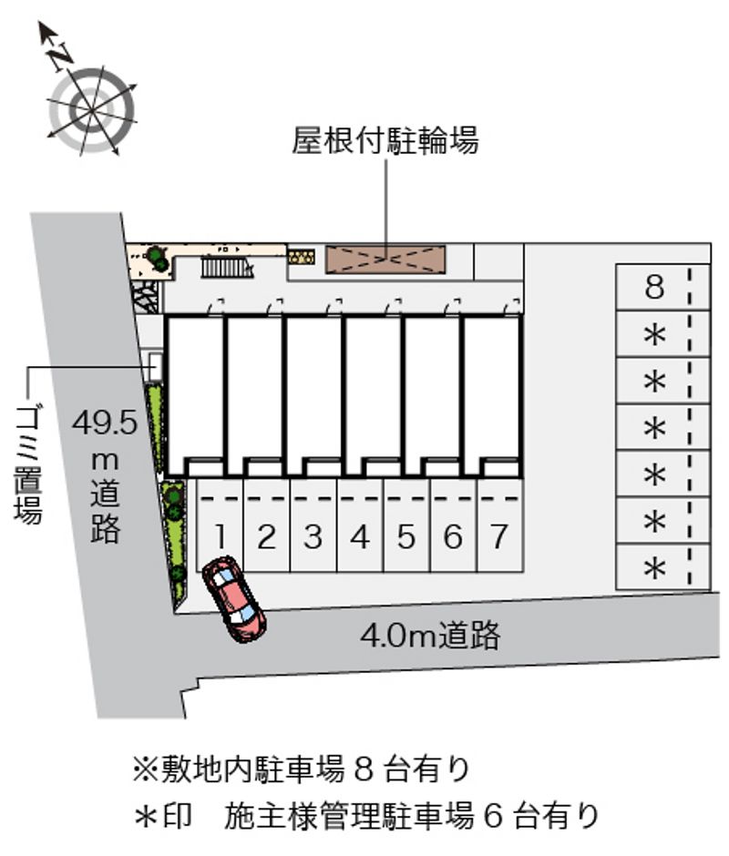 レオネクストこーぽ谷本Ⅲ 共用部分