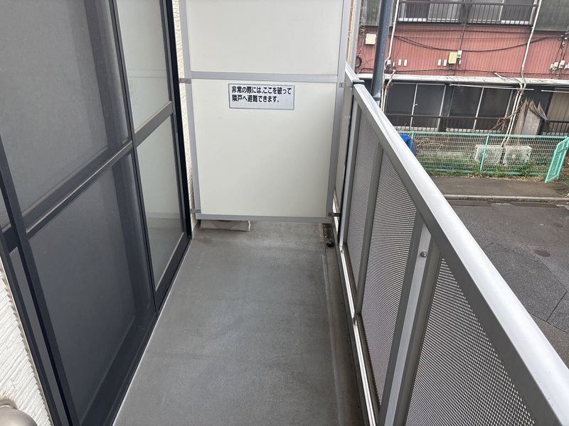 レオパレスラポールⅠ バルコニー