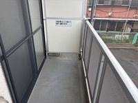 レオパレスラポールⅠ バルコニー