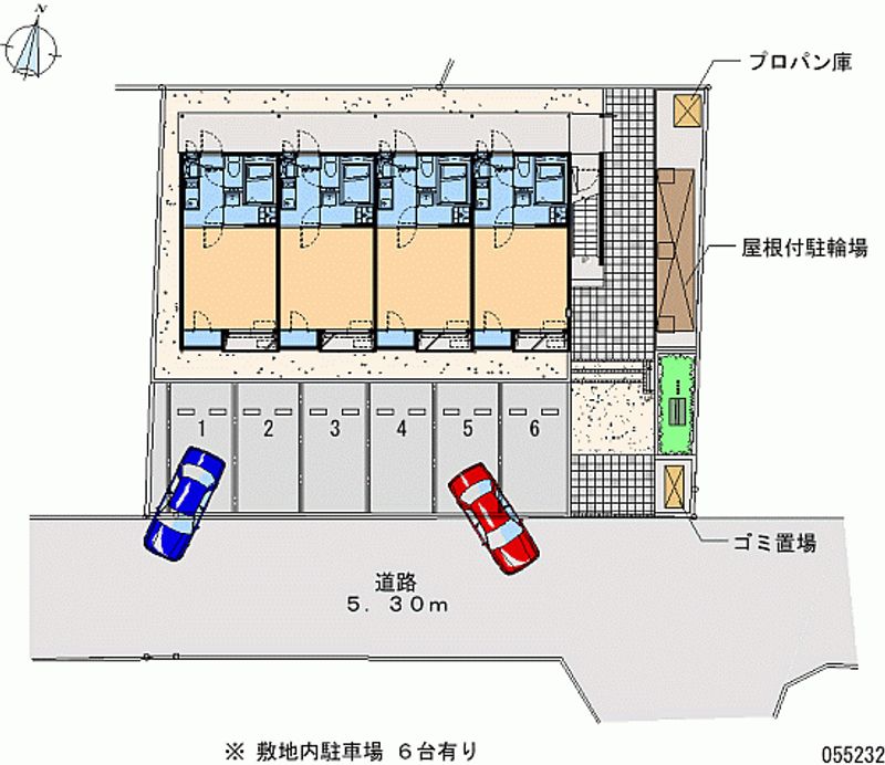 レオネクストボナール　ドミール 月極駐車場