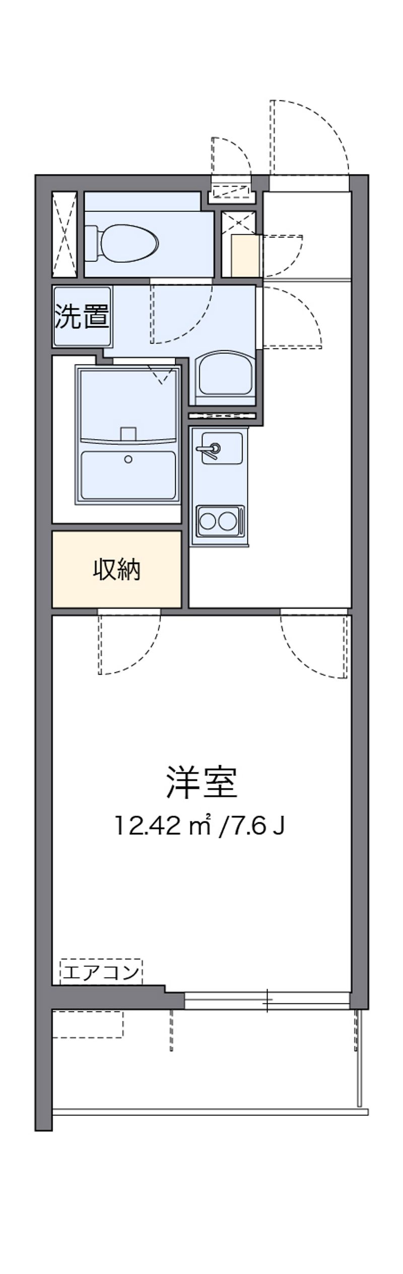 クレイノグラシアス　ツー 間取り