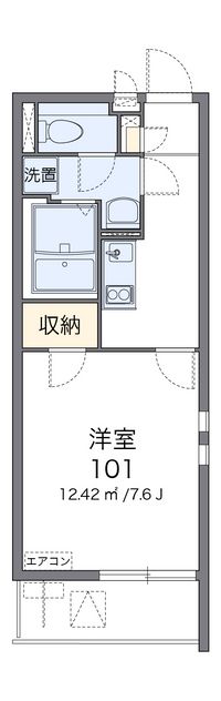 クレイノコモドラウム 間取り図