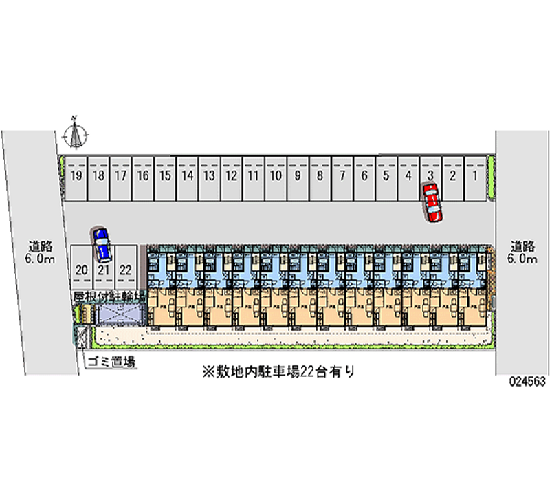 24563月租停車場