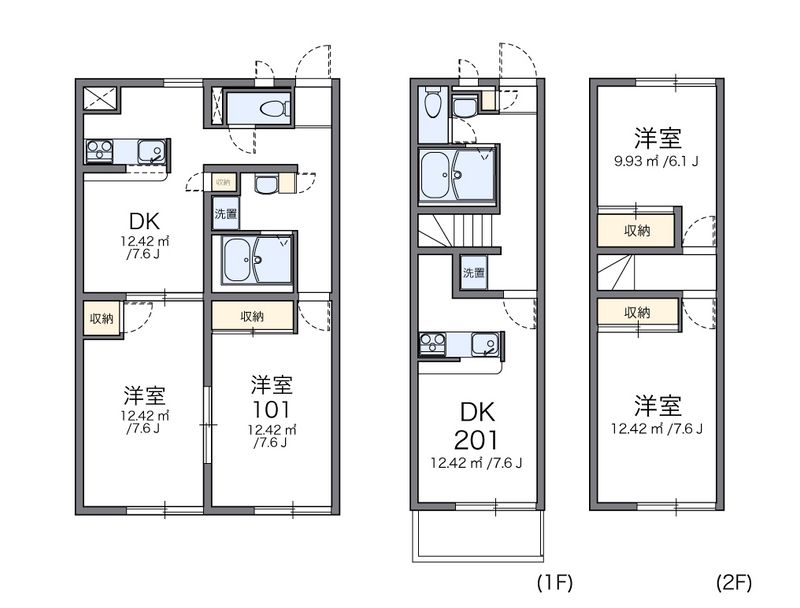 レオパレスＭＡＳＡＧＯ 間取図