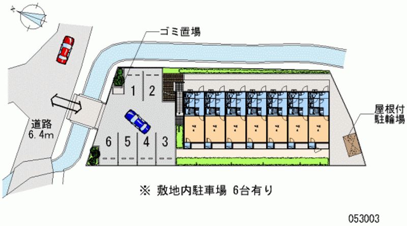 レオネクストコンフォール百々 月極駐車場