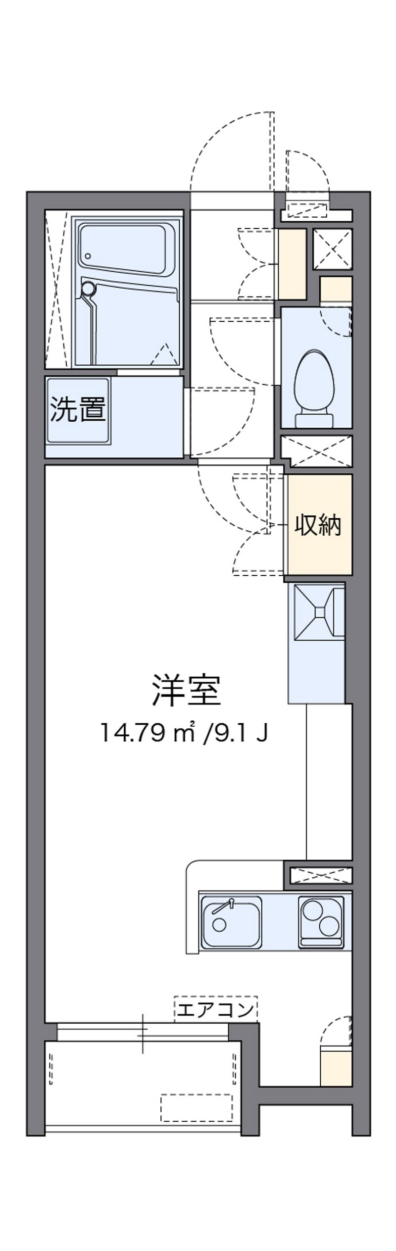 レオネクストメゾンドファヴール 間取図