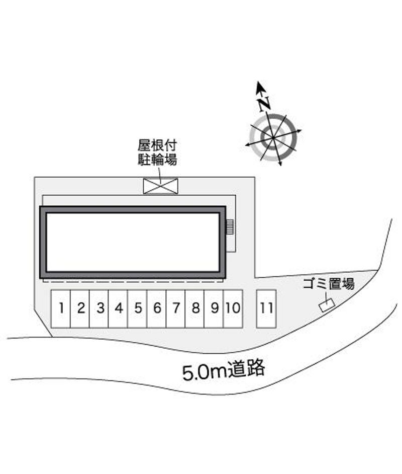 レオパレス優 配置図