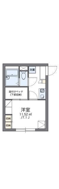 leopalace Verde Casa Futamatagawa Floorplan