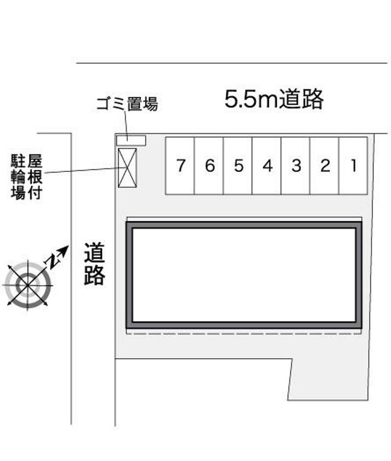 レオパレスエスペーロ 配置図