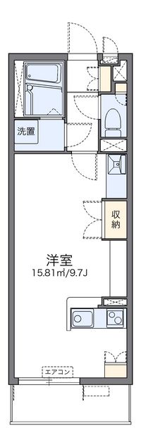 レオネクストＯＲＣＨＩＤ　Ｔ 間取り図