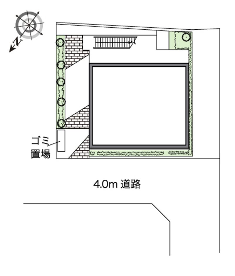 レオパレスサン　ミラード 配置図