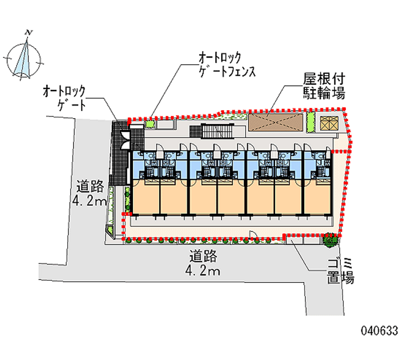 レオパレス光 区画図