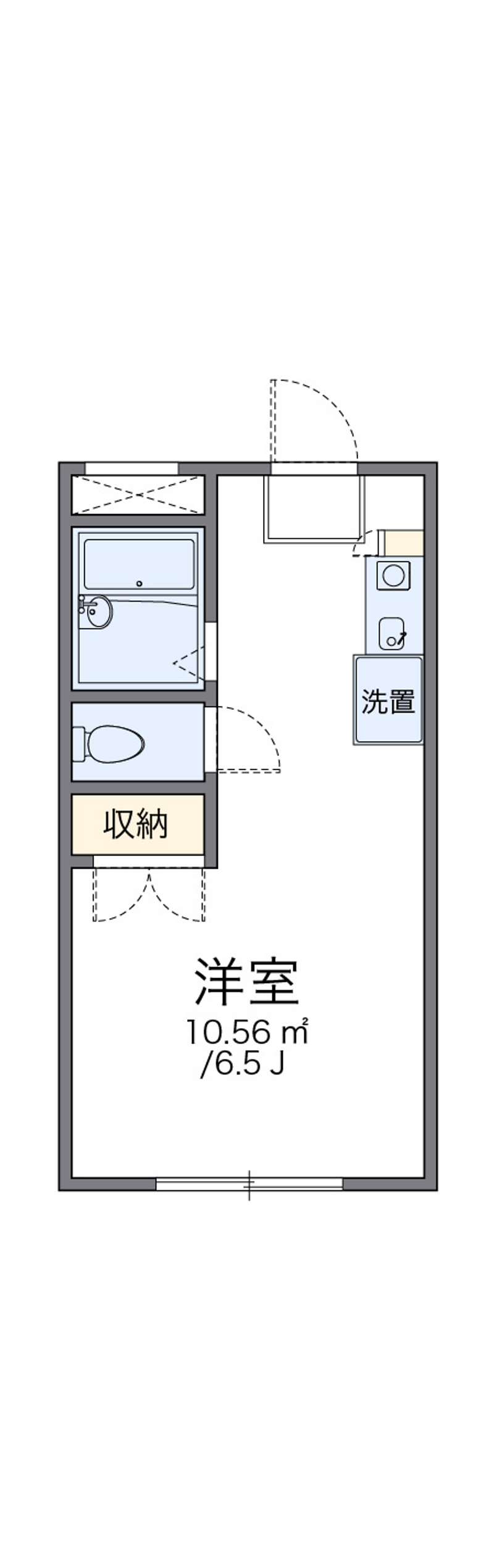 レオパレスルミエール 間取り