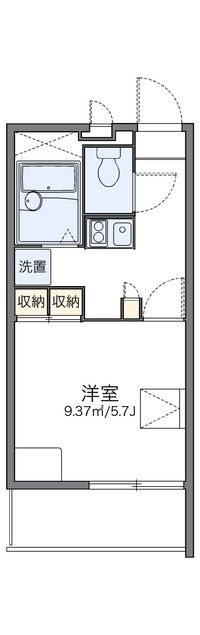 レオパレスエレガンスＫ 間取り図