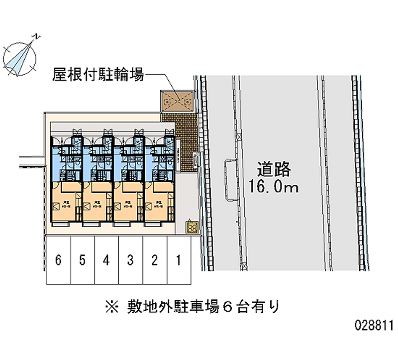 レオパレスＺＥＰＨＹＲ　Ｋ 月極駐車場