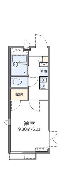 レオパレスガーデンハイツ 間取り図