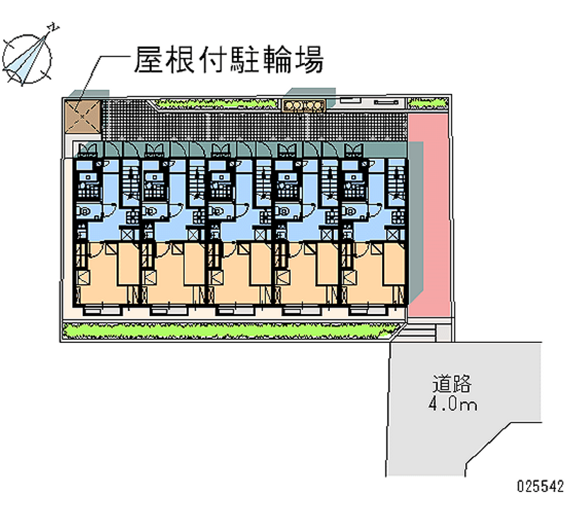 レオパレスハッピネス 区画図