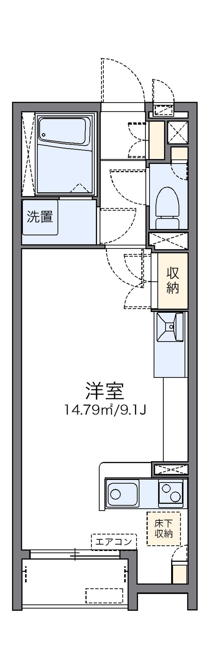 レオネクストファミリーⅡ 間取図