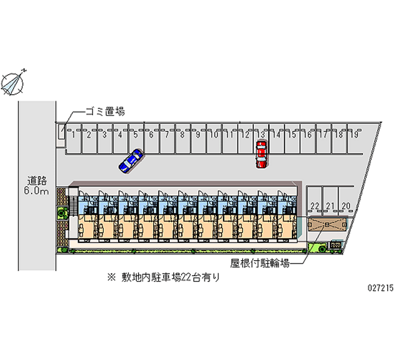 27215 bãi đậu xe hàng tháng