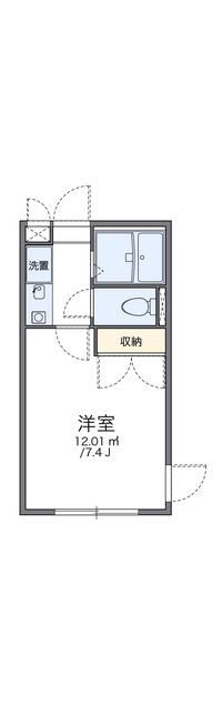 レオパレス甲子園口 間取り図