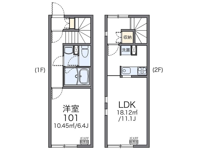レオネクスト保水Ｂ 間取図