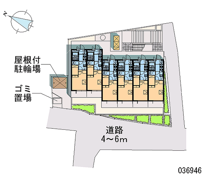 レオパレスＳＫＹ 区画図