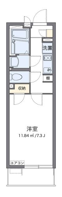 クレイノプラディア 間取り図