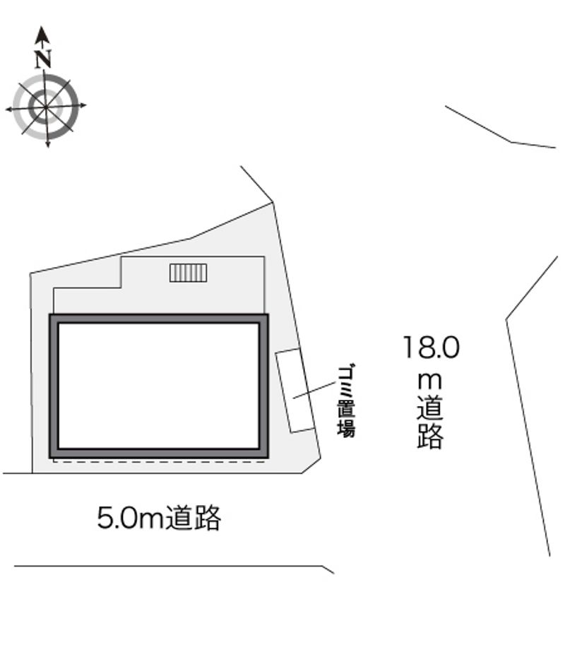 レオパレスＡＭＡＮＯ 配置図