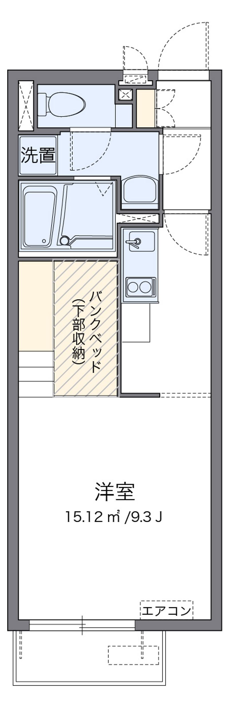 ミランダ藤 間取図