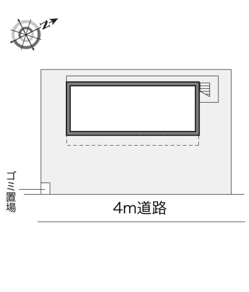 レオパレスサンヴィレッジ１５ 配置図