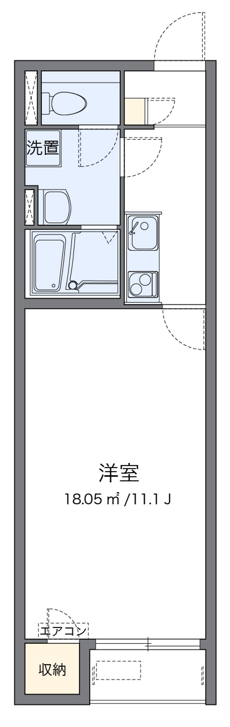 レオネクストグリーン館 間取図