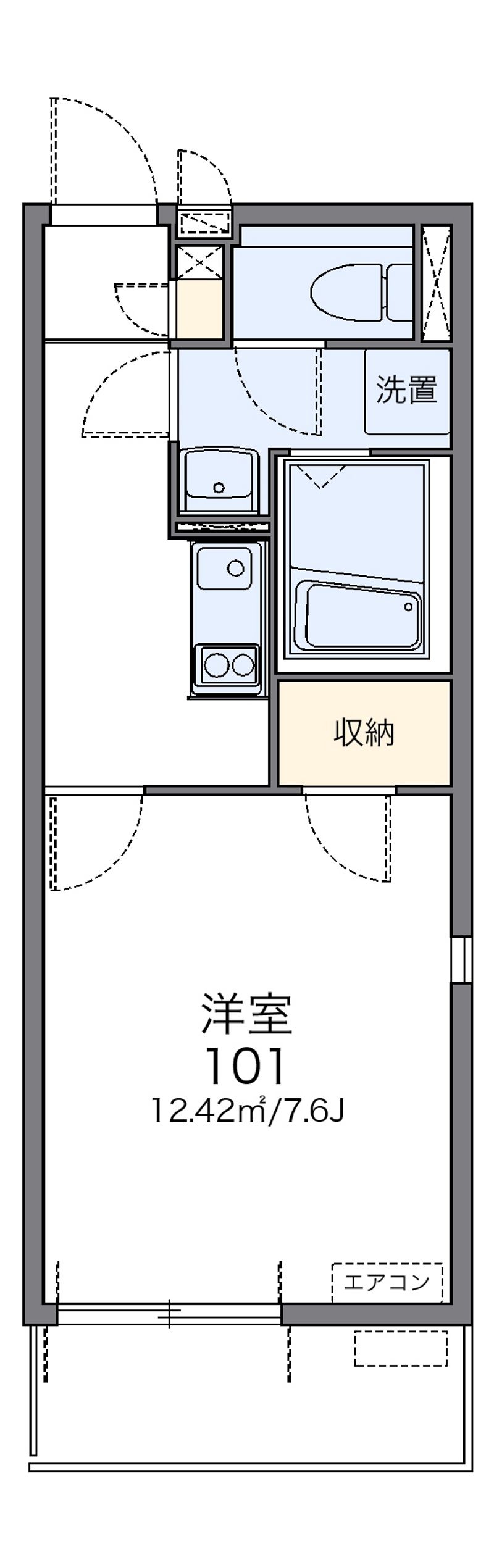 レオネクストサンハイム 間取図