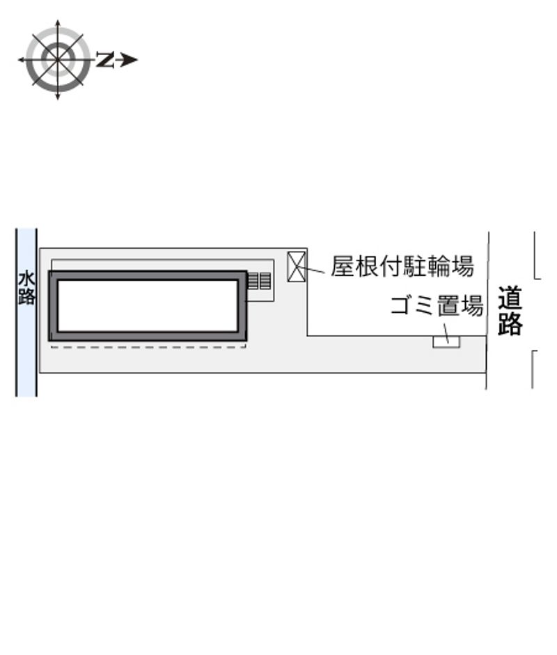 レオパレス山﨑８８ 配置図