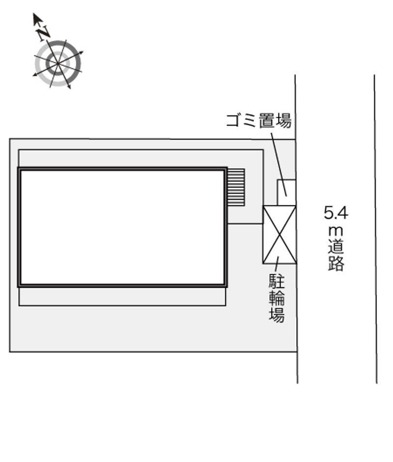 レオパレスＩＺＵＯ 配置図