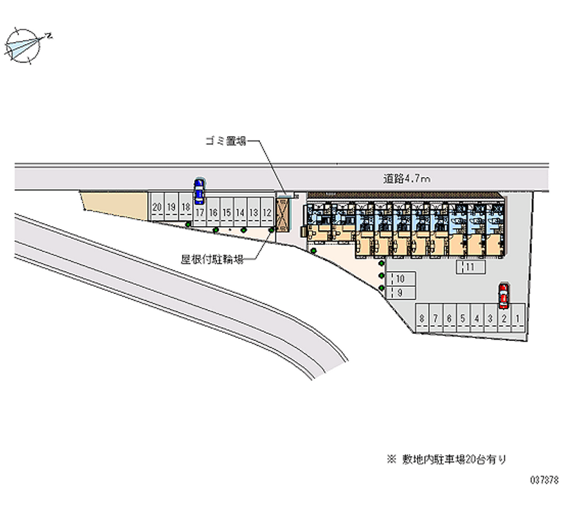 37378月租停車場