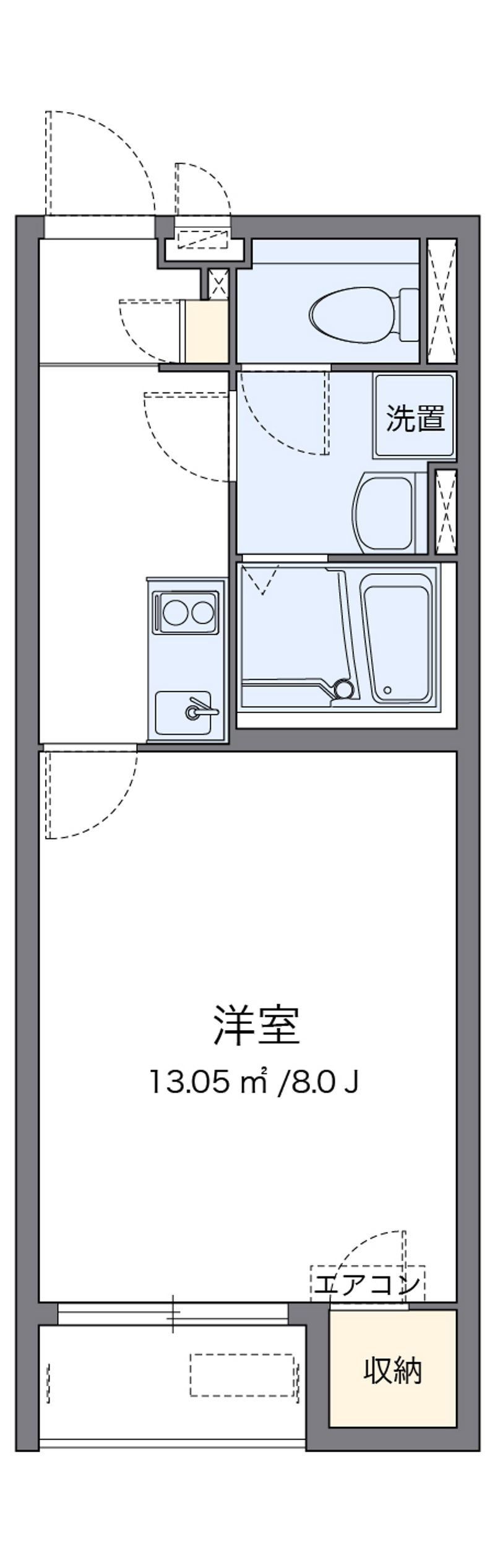 クレイノクレセントⅡ 間取図