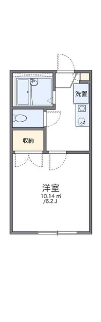 レオパレスナカムラⅡ 間取り図