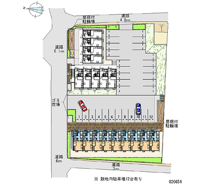 レオパレスビッグストン 月極駐車場