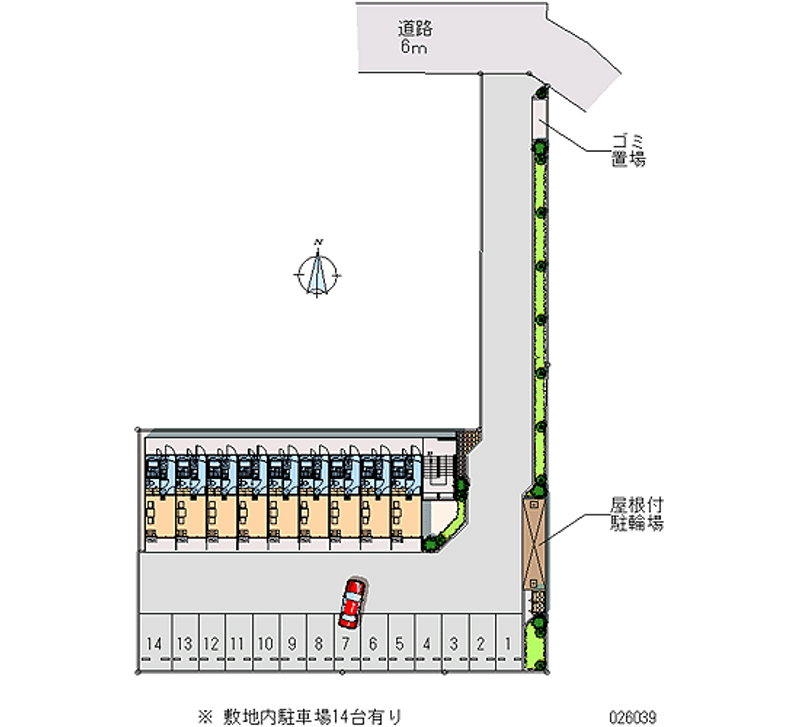 26039 bãi đậu xe hàng tháng