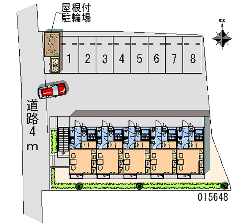 15648 Monthly parking lot