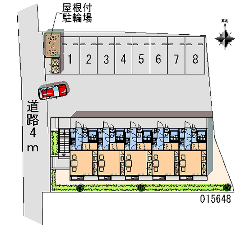 レオパレスＯｒｃｈａｒｄ．Ｎ 月極駐車場