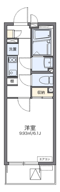 レオネクストヴァンベール　ドゥ 間取り図