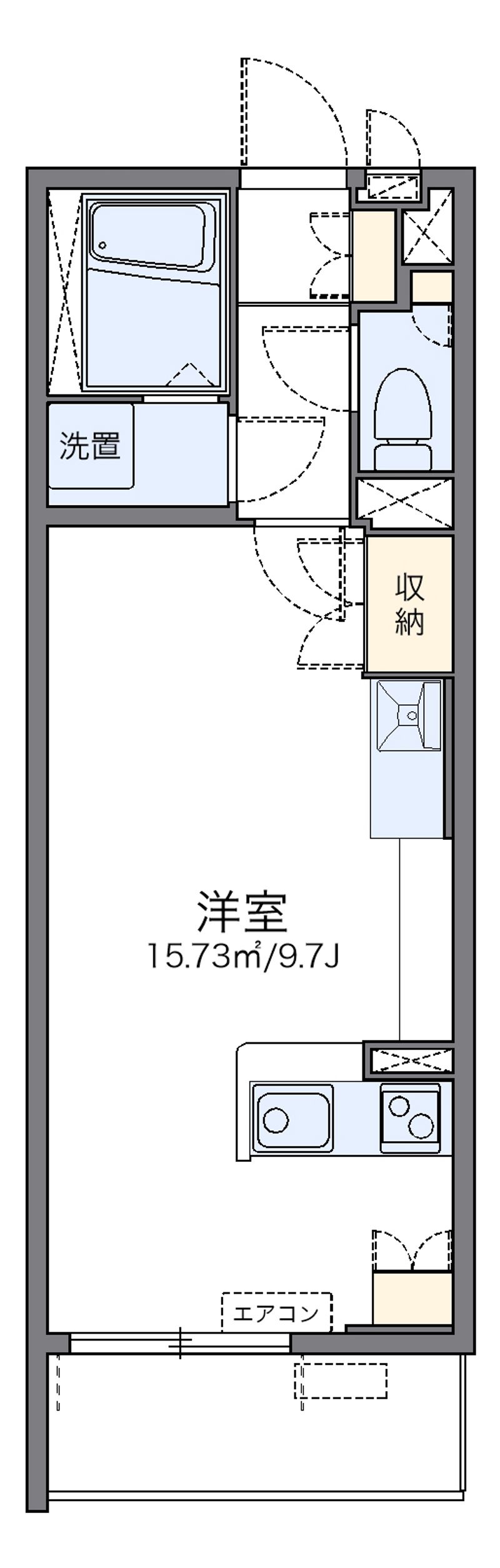 レオネクストＡＤＡＭＡＮＴⅢ 間取図
